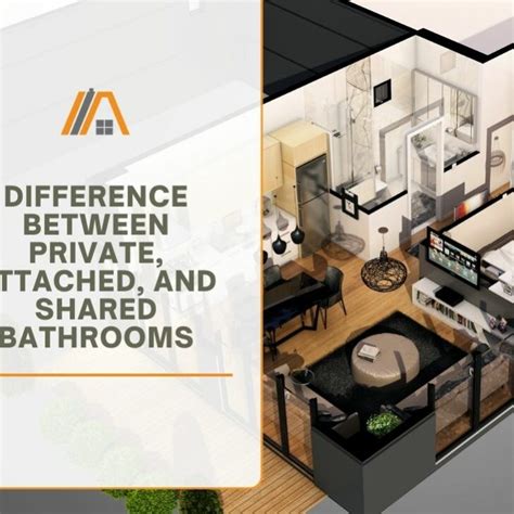 The Difference Between Private, Attached, and Shared Bathrooms.